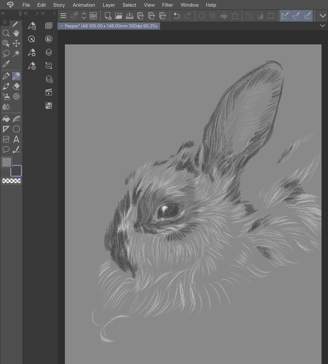Sketch Portrait (Simple)